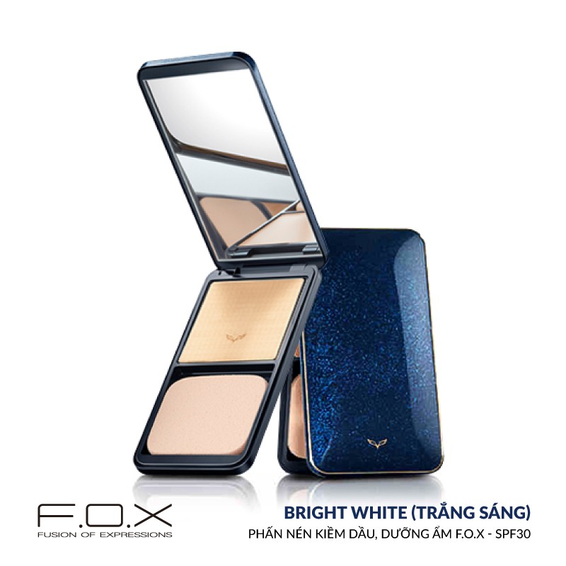 Phấn Nén Dưỡng Ẩm, Kiềm Dầu F.O.X Double Function Compact 12g | BigBuy360 - bigbuy360.vn