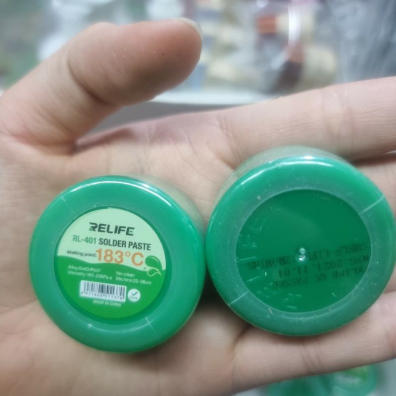 Bột chì làm chân IC