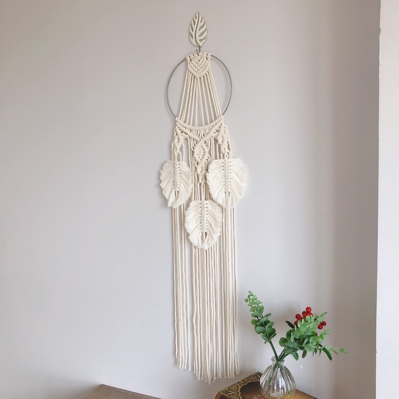 freeship A1 dreamcatcher macrame decor trang trí nhà cửa