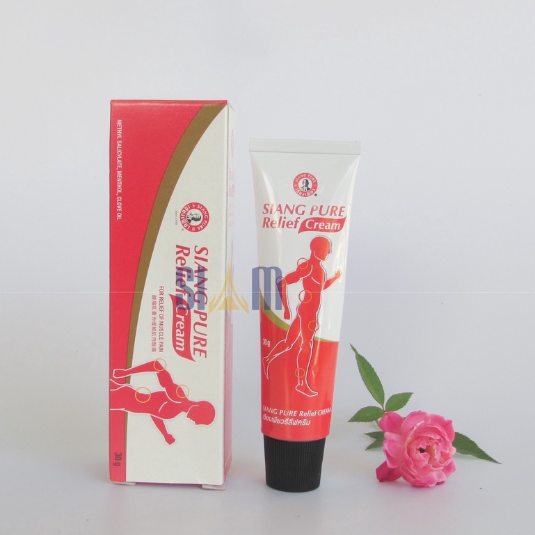 Dầu Nóng Xoa Bóp Siang Pure Relief Cream Thái Lan