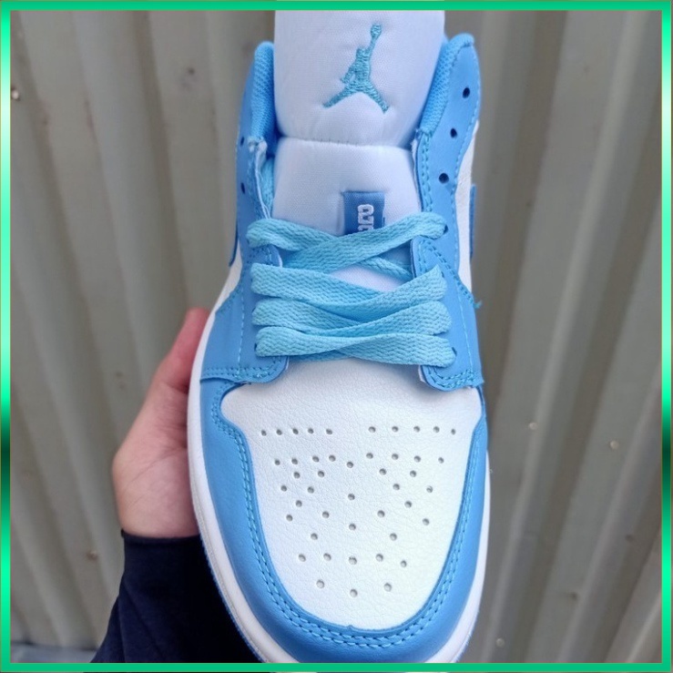 Giày Thể Thao 𝗝𝗼𝗿𝗱𝗮𝗻 Thấp Cổ Nam Nữ Xanh Dương, Giày Sneaker 𝗝𝗼𝗿𝗱𝗮𝗻 Thấp Cổ Màu Xanh Dương  Full Box