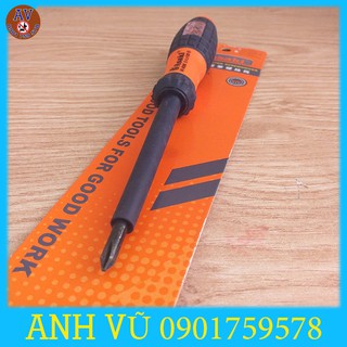 Tô vít + bút thử điện 4 cạnh 5x100mm asaki ak-9086