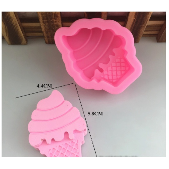 Khuôn Silicone Cây Kem 5.8Cm