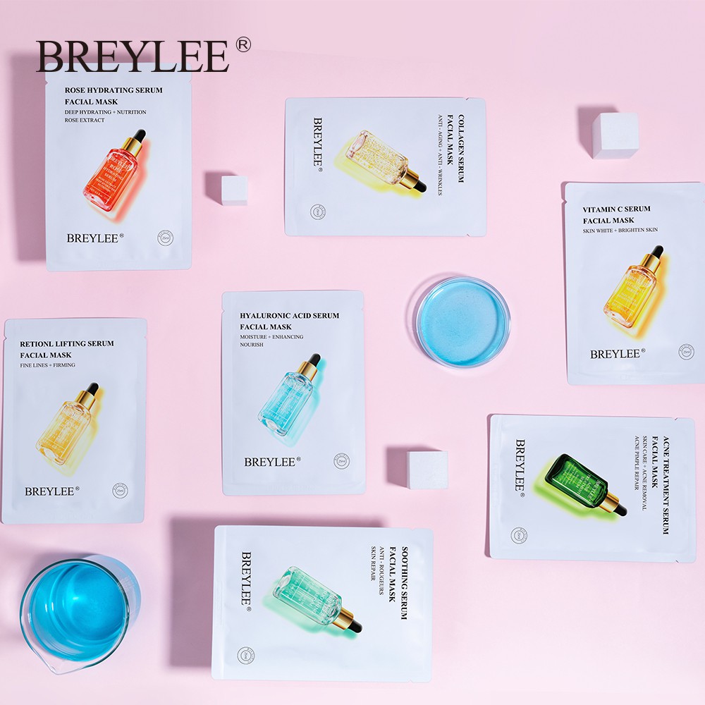 BREYLEE Mặt nạ hiệu chứa vitamin C collagen giúp Hỗ Trợ Giảm mụn chăm sóc và làm trắng da mặt dung tích 25ml | BigBuy360 - bigbuy360.vn