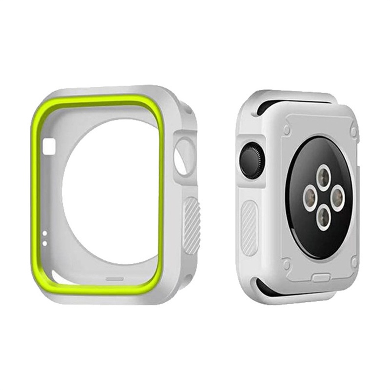 Ốp Silicone Mềm Bảo Vệ Đồng Hồ i Watch 45mm 44Mm 40Mm 42Mm 38Mm samrt watch Series 7 6 5 4 3 SE 41Mm