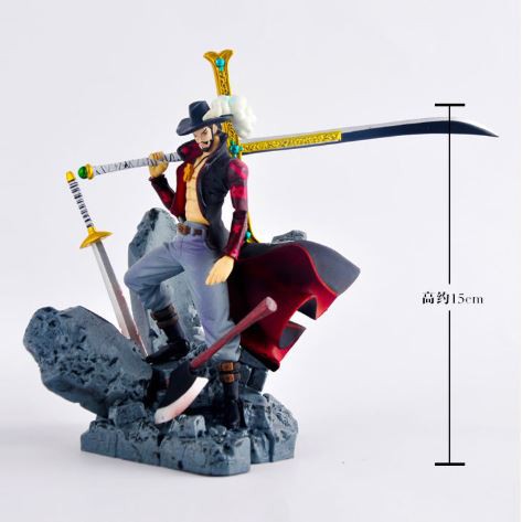 Mô hình nhân vật Mihawk Mắt Diều Hâu One Piece cực ngầu