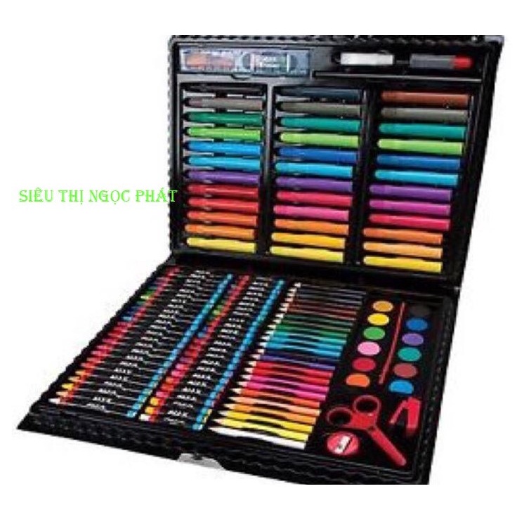 HỘP MÀU 150 CHI TIẾT, cho bé yêu thỏa sức sáng tạo_ HÀNG LOẠI 1