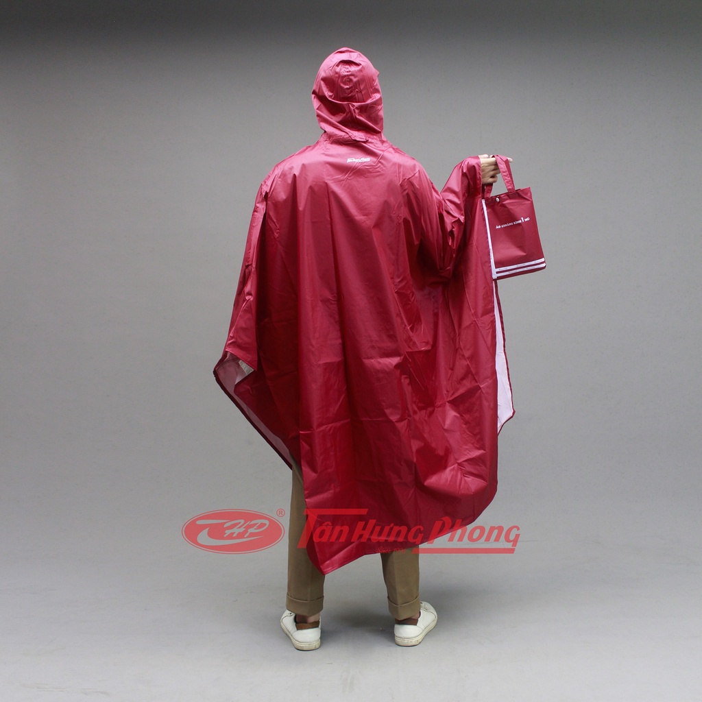 Áo mưa người lớn siêu nhẹ Tân hưng phong gồm 1 đầu và 2 đầu Mầu sắc ngẫu nhiên Hàng chính hãng