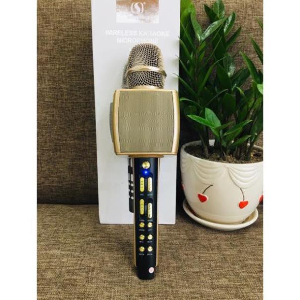 Micro Karaoke Bluetooth không dây YS-92 tích hợp livetream | BH 6 Tháng