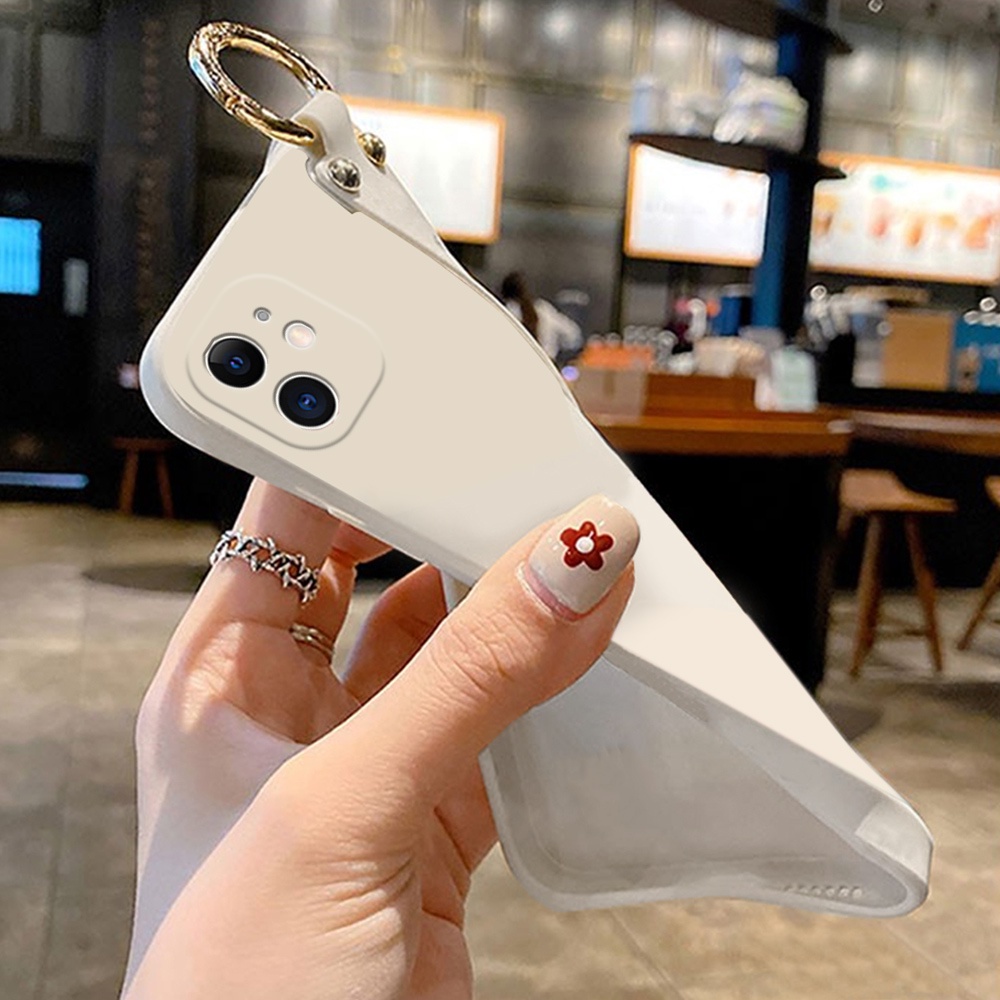 Ốp điện thoại silicon dẻo in One Piece Luffy kèm quai đeo tay chống sốc cho OPPO RENO6 Z 5G RENO 6 PRO