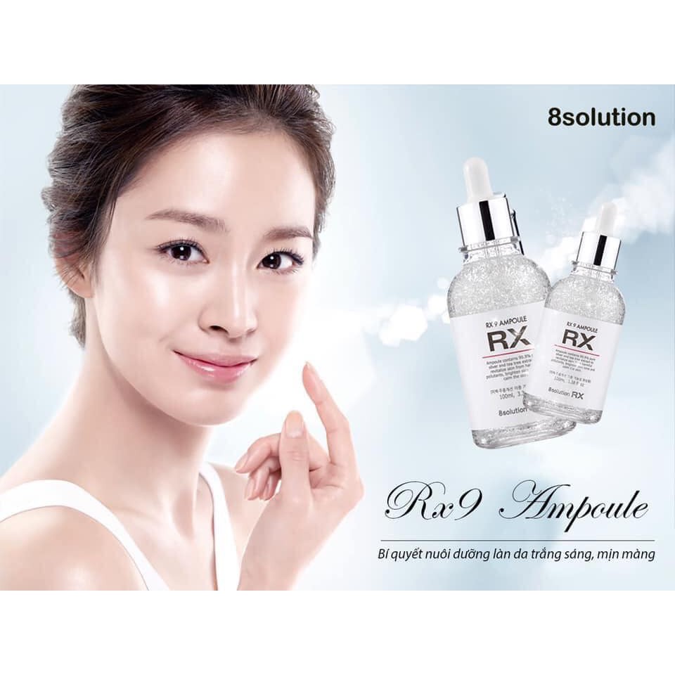 8Solution - TINH CHẤT BẠC Rx9 Ampoule
