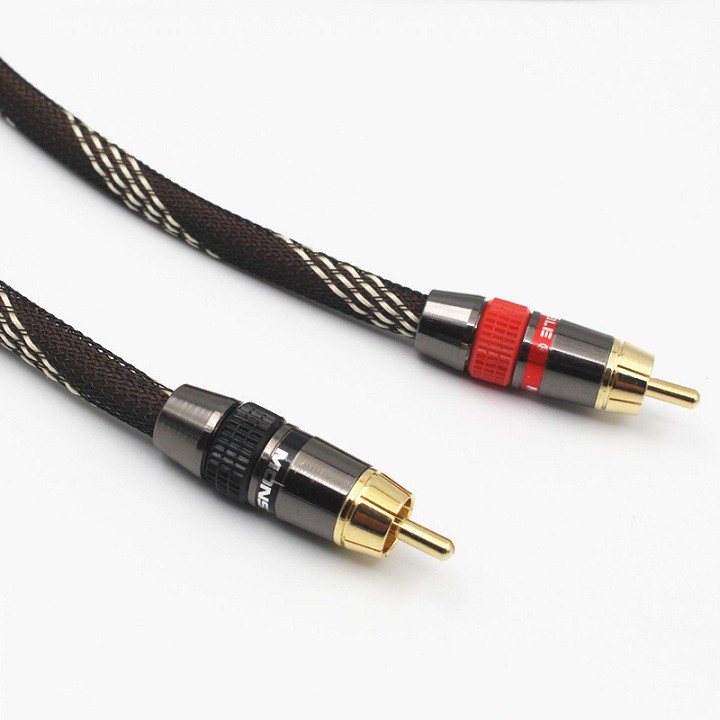 Dây Tín Hiệu Audio RCA Bọc Lưới Chống Nhiễu Monster Standard 100 1,5m - Hàng Chính Hãng