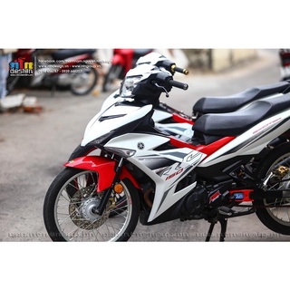 Dàn áo Exciter 150 trắng đỏ đời xe 2019