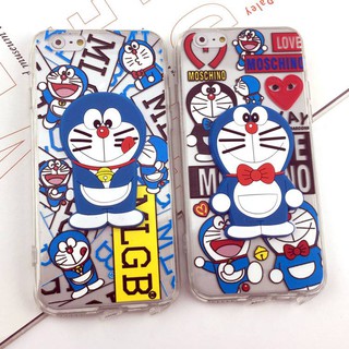 ốp iphone 5,6,6plus hình doreamon có chống lưng dễ thương
