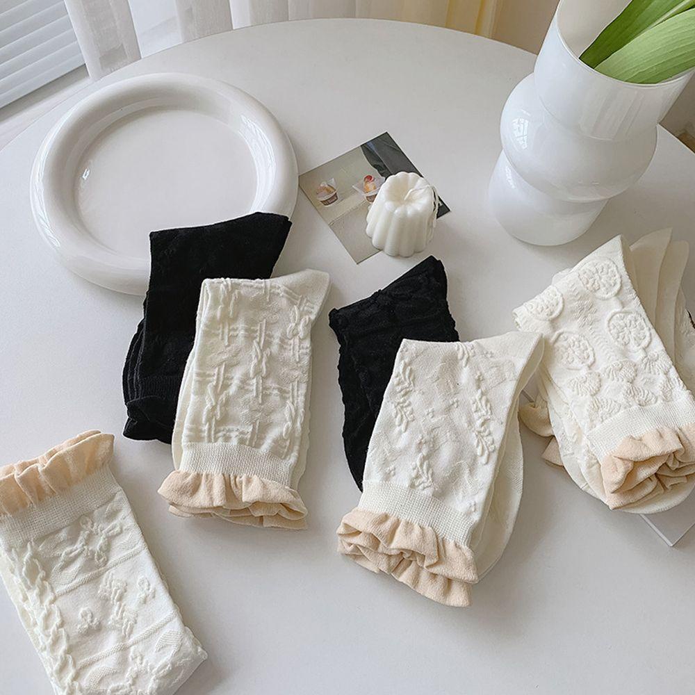 IVORY Tất Thời Trang Mùa Xuân Nhật Bản Xinh Xắn Dành Cho Nữ