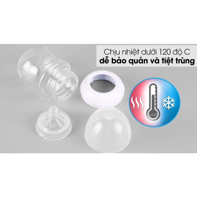Bình Sữa Philips Avent Thủy Tinh 120ml, 240ml