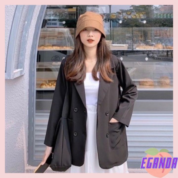 Áo Blazer tay ngắn ,dài tay màu trơn cho nữ 1 lớp nhiều màu, áo blazer ngắn tay cộc ulzzang kiểu dáng Hàn Quốc | BigBuy360 - bigbuy360.vn