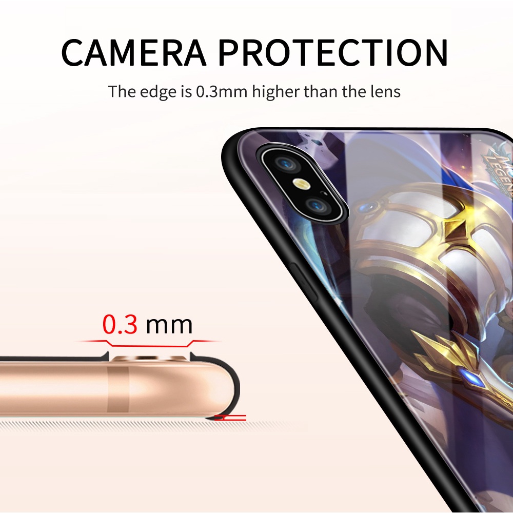 Infinix Hot 12 12i 11 11S Play X622 X6812 Cho Ốp lưng điện thoại In Hình Mobile Game Legend MLBB