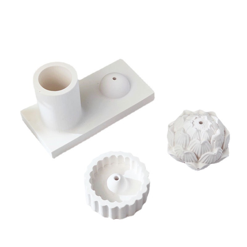 Khuôn Silicon Làm Giá Đỡ Bình Đốt Trầm Hương DIY Cr