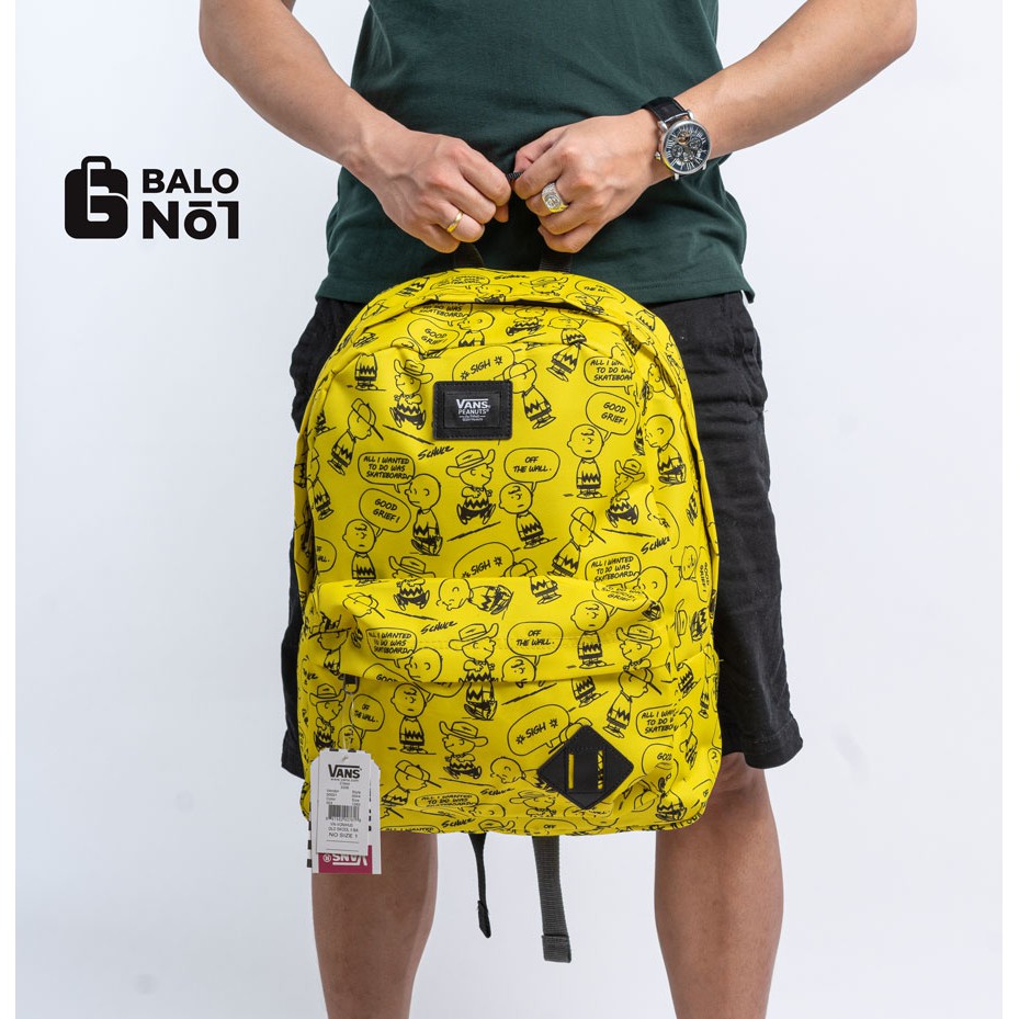 [BALO_NO.1] Balo đi học du lịch Vans Peanuts Snoopy Backpack 2019