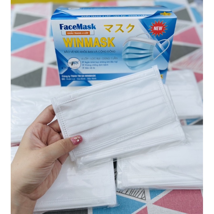 Hộp Khẩu Trang Y Tế 4 Lớp (50 cái) | BigBuy360 - bigbuy360.vn