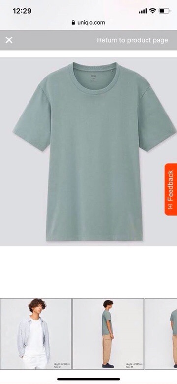 Áo thun nam cổ tròn