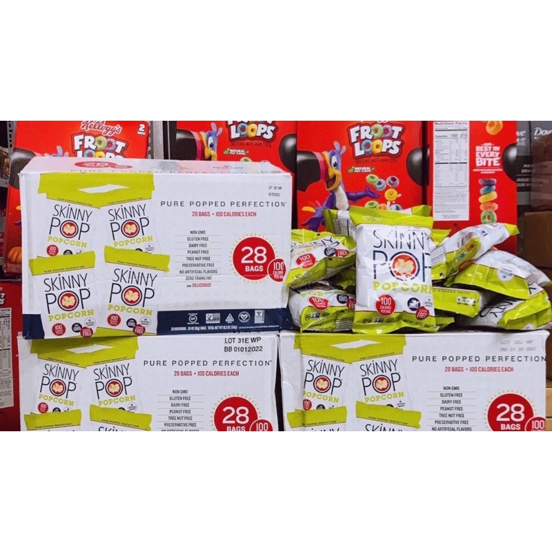 Bắp rang bơ Skinnypop original 18gr - Mỹ