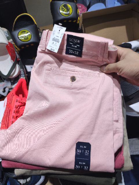 Quần Chino Khaki Nam Jcrew Slimfit Flex Pant Mercantile-Có Sẵn Giá Siêu Tốt