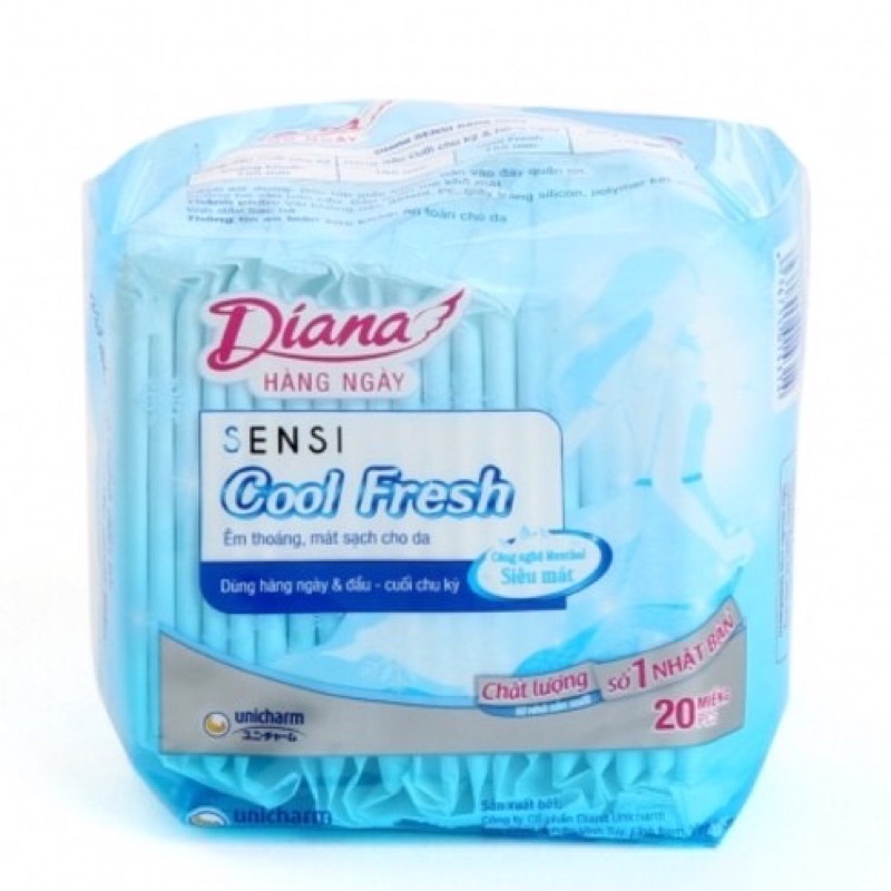 BVS Diana Sensi Cool Fresh 20 miếng hằng ngày