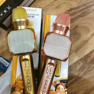 Mic karaoke kèm loa bluetooth SD10