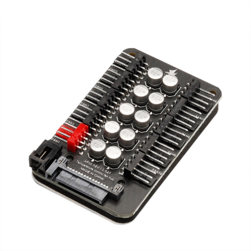 Bộ Điều Khiển Tốc Độ Quạt 10 Kênh 4pin Pwm Cho Cpu Case Pwm | BigBuy360 - bigbuy360.vn