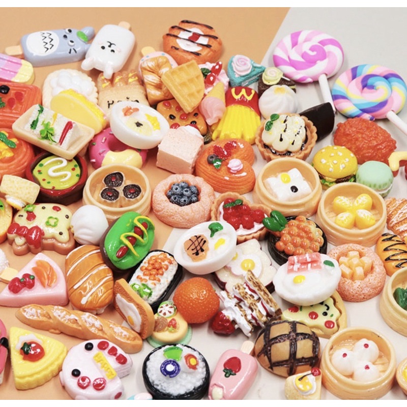 Blind Packs Mô Hình Đồ Ăn Mini