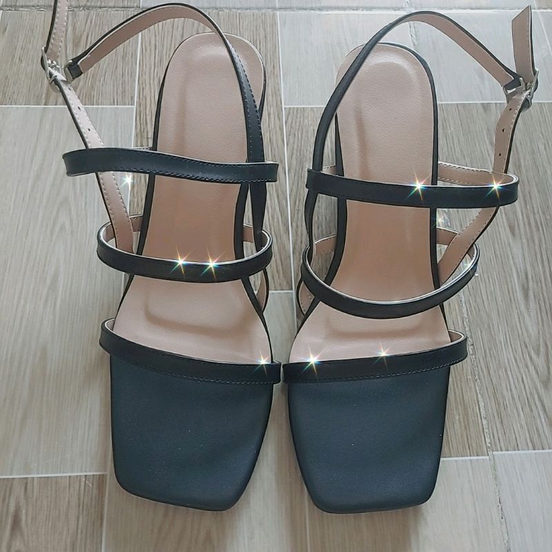 Giày cao gót big size 40 41 42 43  gót trong 5 phân size lớn ngoại cỡ
