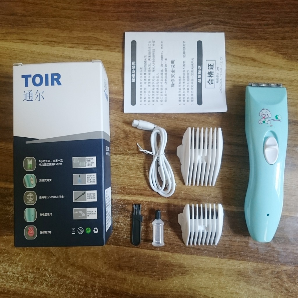 Tăng đơ cắt tóc cho bé