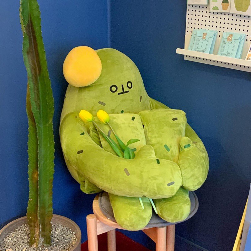 Thú Nhồi Bông Xương Rồng Cactus Toy Chán Đời