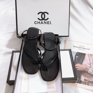 Sandal xỏ ngón da mềm lót đệm (hàng đẹp )