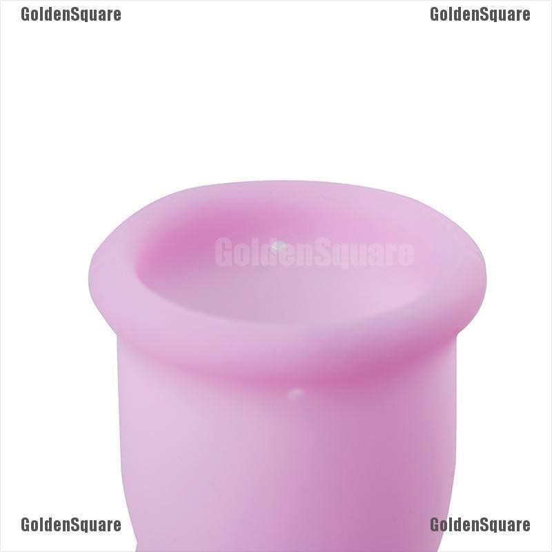 Cốc Nguyệt San Bằng Silicon Mềm Có Thể Tái Sử Dụng Cho Nữ