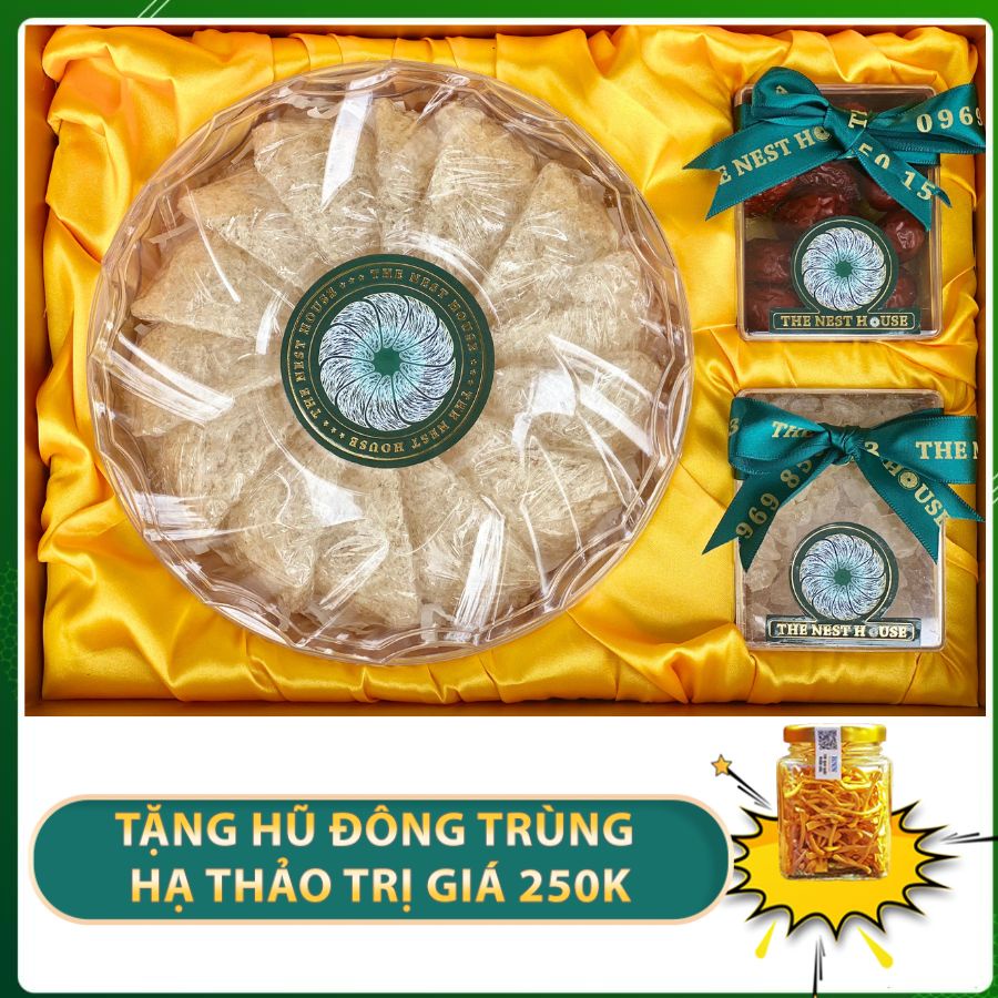 100g tổ yến sào Nha Trang Khánh Hoà sợi ngắn The Nest House