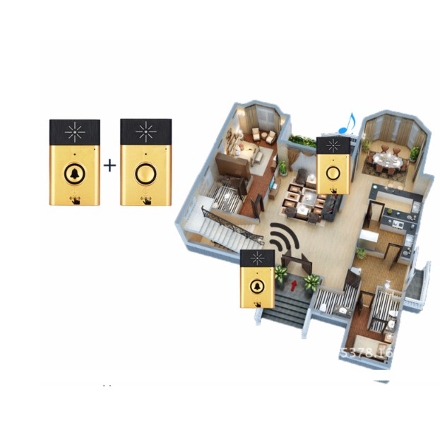 Chuông cửa không dây đàm thoại 2 chiều