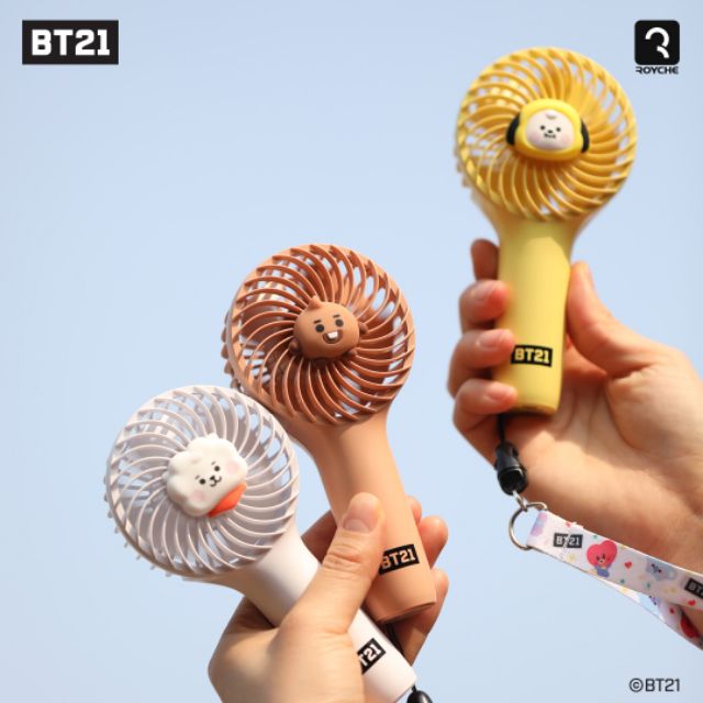 BT21 Baby Handy Fan - Quạt cầm tay BT21 ver baby