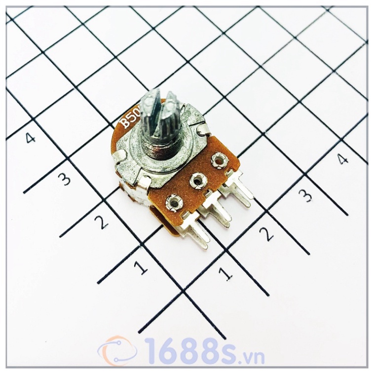 Biến trở Volume đôi WH148-6P - 1688s.vn