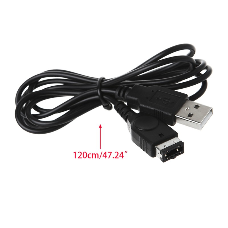 Dây Cáp Sạc Usb 1.2m Cho Máy Chơi Game Gameboy Gba Sp