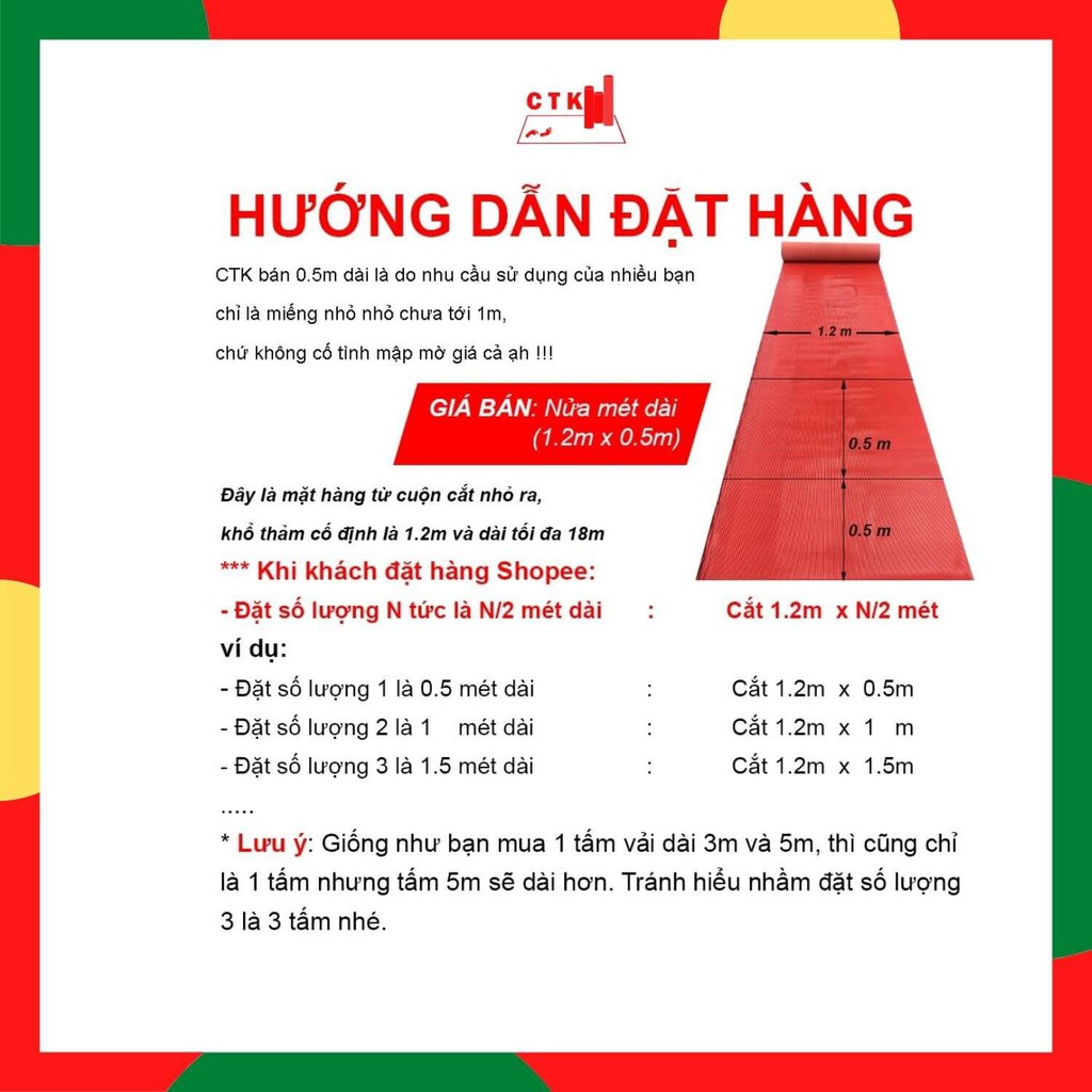 Thảm nhựa trải sàn chống trơn, thảm lót sàn nhà dạng cuộn gai mít đủ màu (120x 50cm)