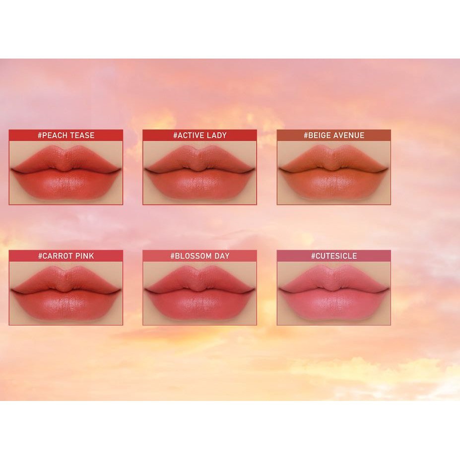 [Chính hãng] Son kem lỳ 3CE Walking In The Cloud | Thế Giới Skin Care