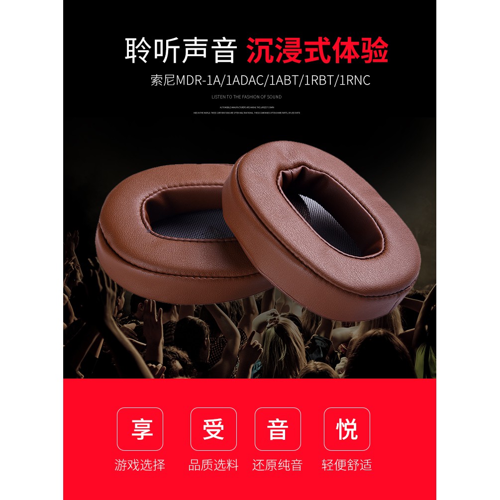 Đệm Mút Tai Nghe Trùm Đầu Sony Mdr - 1a 1abt 1adac Chuyên Dụng Ốp | BigBuy360 - bigbuy360.vn