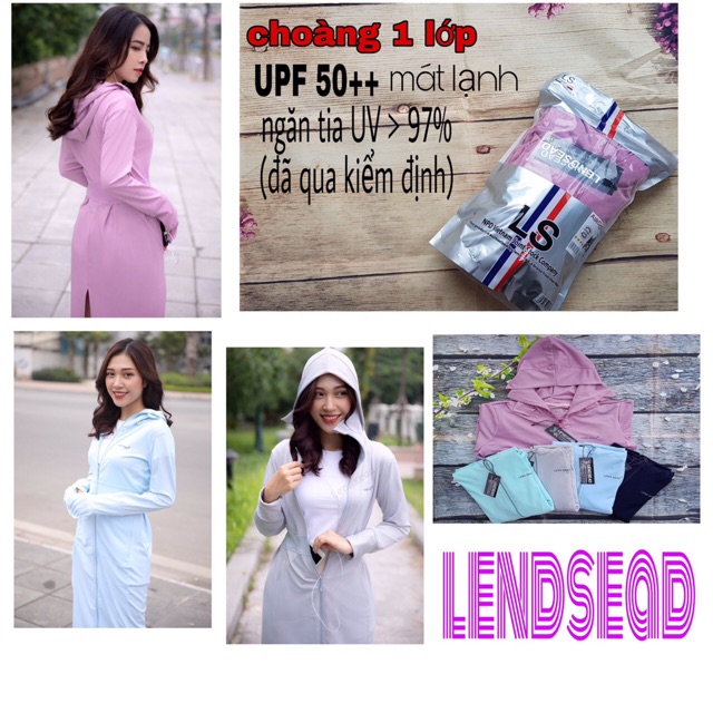 [Hàng chuẩn Công ty] Áo chống nắng 💕 FREESHIP💕 Áo chống nắng choàng măng tô Lendsead hàng dày đẹp chuẩn hãng dài rộng | BigBuy360 - bigbuy360.vn