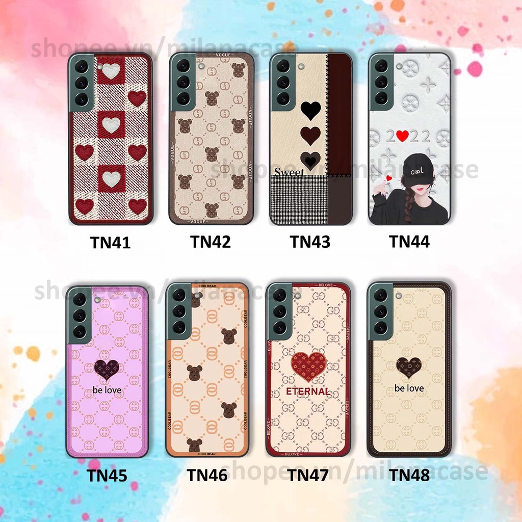 Ốp Samsung S22 / S22 Plus / S22 Ultra / S22+ hình trái tim be love tình yêu siêu đẹp, cá tính, thời trang