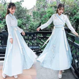 Bộ Hán Phục Phong Cách Trung Hoa Xinh Xắn Cho Nữ
