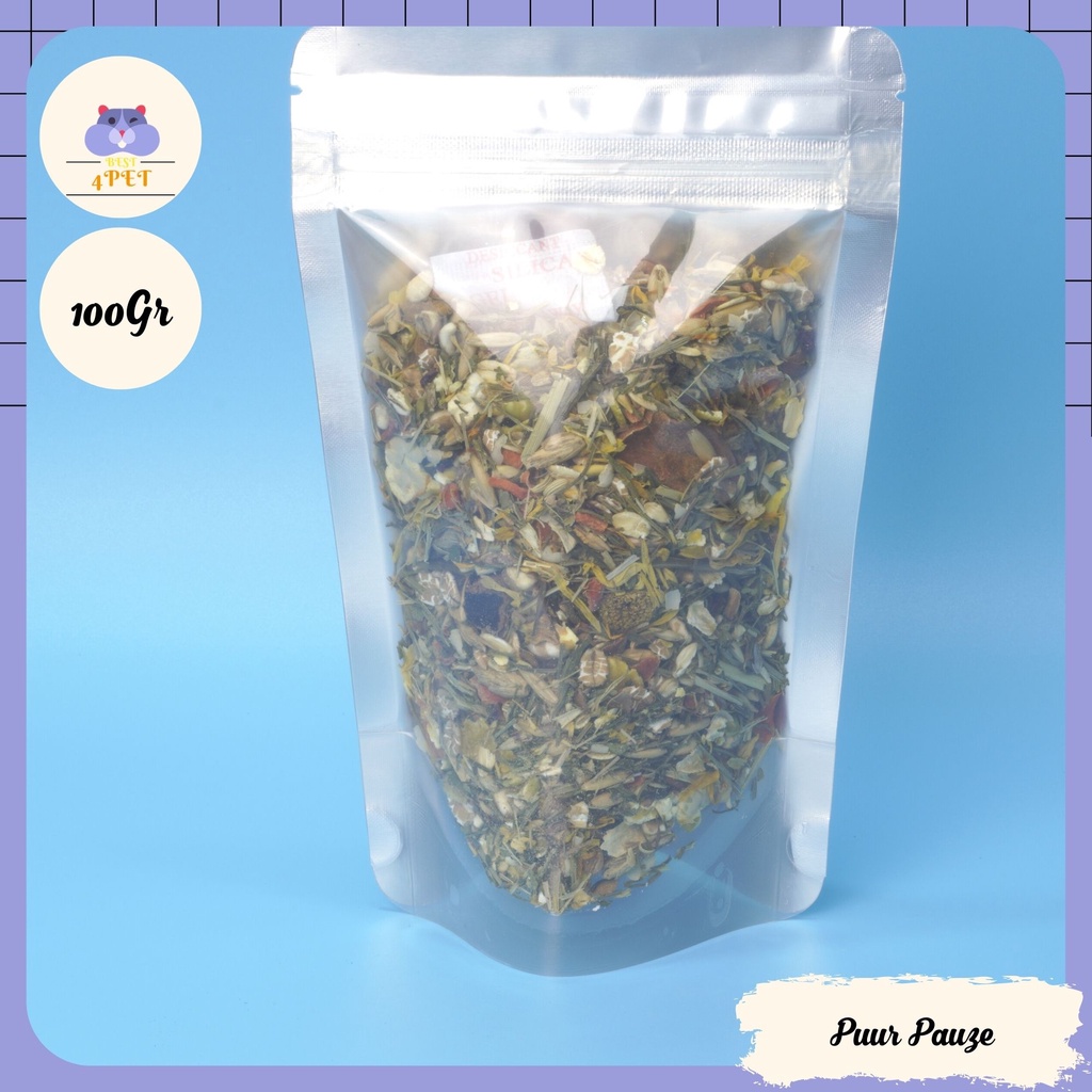 XÉ LẼ - Puur Thức Ăn Thảo Mộc - 50Gr, 100Gr
