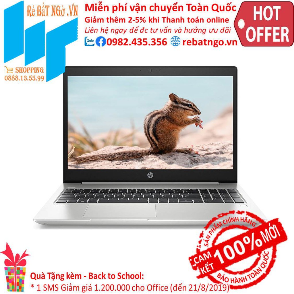 Laptop HP ProBook 440 G6 5YM63PA 14 inch HD_i3-8145U_4GB_500GB HDD_UHD 620_Free DOS_1.6 kg